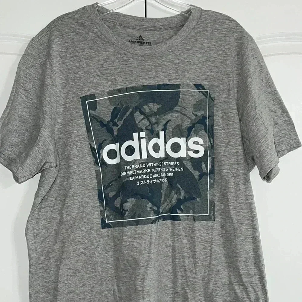 Adidas Grey Amplifier Tee​​
